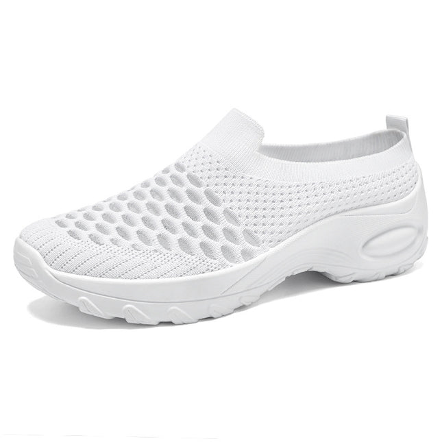 Shoes for Women, Casual Shoes, New Summer Models, Cross-Border Breathable Mesh Shoes, Slip-On Mom Shoes, Soft-Soled Shoes That Don'T Tire Your Feet