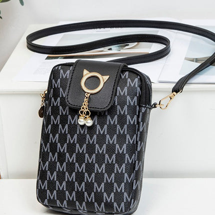 Classic Printed Mobile Phone Bag 2025 New Women Bags Women's Simple Small Bag Casual Western Style Crossbody Small Bag