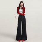 Denim blue trousers / XS