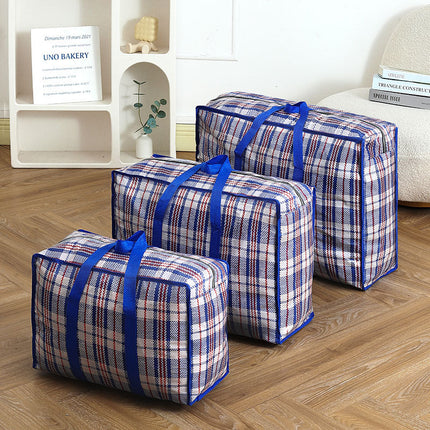 Moving Bag, Tote Bag, Moving Packing Bag, Woven Bag, Luggage Bag, Quilt Large Bag, Student Dormitory Storage Organizer