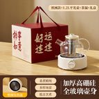 Mechanical model + 1.2l flat pot + tea drain + gift box / YS-7003-04