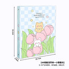 A4 cardboard binder-rest spring light