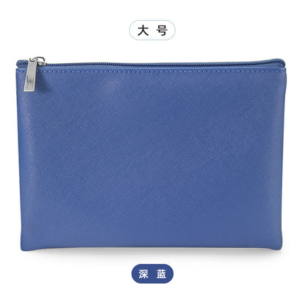 Cross-Border Hot Model Spot Pu Leather Simple Cosmetics Bag Portable Women's Cosmetic Bag Small Carry-On Women's Coin Purse