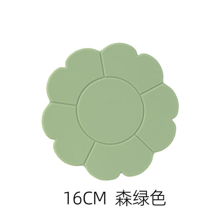 New in stock Hollow Silicone Heat Insulation Mat Placemat Dining Table Mat Pot Mat Cup Mat Anti-scalding High Temperature Resistant Household Plate Mat