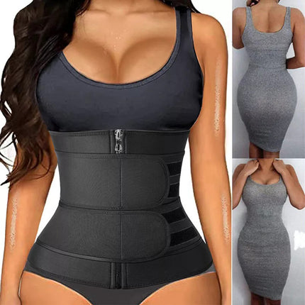 Women's Waist Trainer Neoprene Body Shaping Belt Abdominal Reduction Abdominal Sweat Body Shaping Exercise Waist