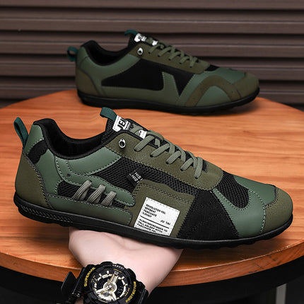Designer 2025 high quality Mesh Stitching Breathable Summer Ultra-light Leafy Shoes Slip-on Doug Shoes for Men