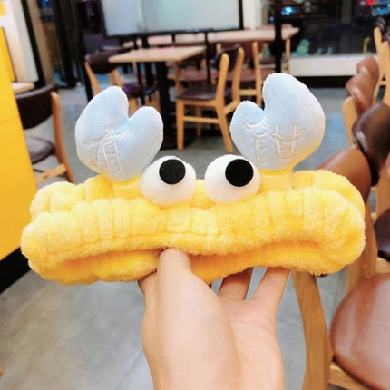 Cross-border Amazon Cartoon Funny Hair Band Animal Horn Cute Wash Face Hair Band Makeup Wide-brimmed Headband Hair Band