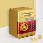 Golden password piggy bank [small door] english color box