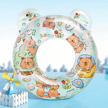 2026 New Model Children's Swimming Ring, Inflatable Thickened Swim Ring for Babies and Kids, Boys and Girls Water Park Underarm Float Ring