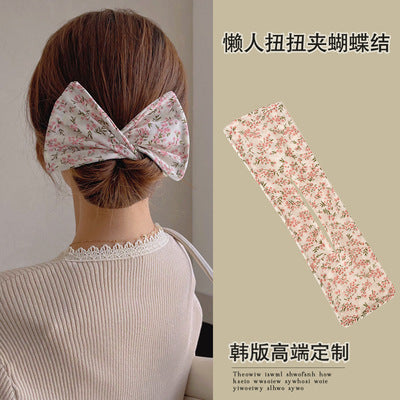 Cross-border Internet Celebrity Explosions Lazy People's Hair Curling Artifact Shake Tone Same Style Marubeni Head Twist Curler Rotating Hair Band Headwear