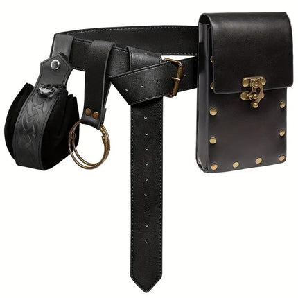 Amazon Independent Station Steampunk Mobile Phone Bag Medieval Bag Belt Renaissance Cosplay Clothing