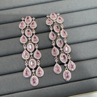 Pink earrings