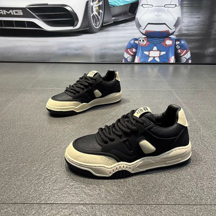 European Men's Shoes Summer Breathable 2025 New Casual Sneakers Niche Original Youth Height-Increasing Sports Trendy Shoes