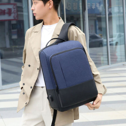 New Backpack Men's Business Large Capacity Travel Bag Multifunctional Waterproof College Student Computer Bag Backpack