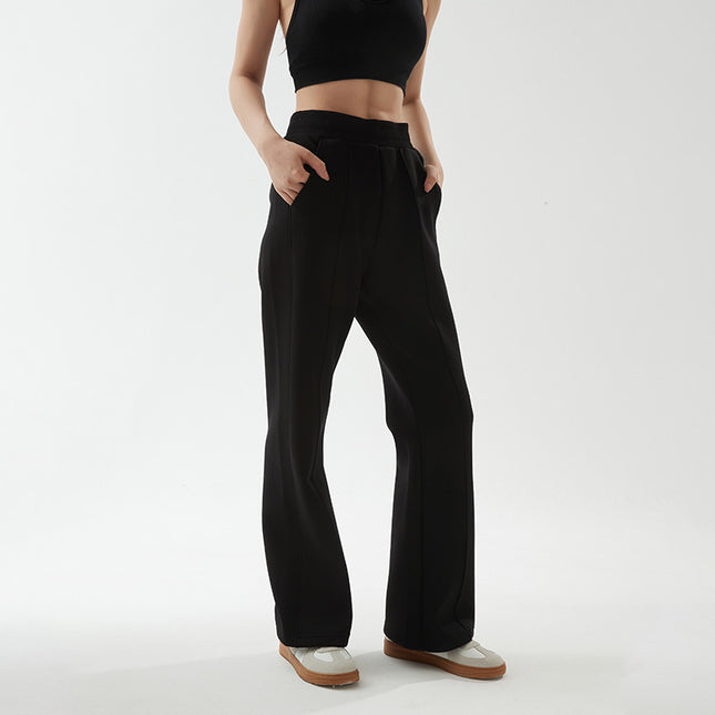 26 New Styles in Stock: Relaxed Drape Casual Floor-Length Curved Pants for Women, Loose Wide-Leg Slightly Flared Women's Casual Pants