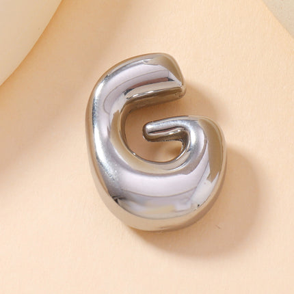 Pendant Single Pendant European and American Fashion Stainless Steel Jewelry Mini Bubble English Letter Pendant DIY Accessories Jewelry