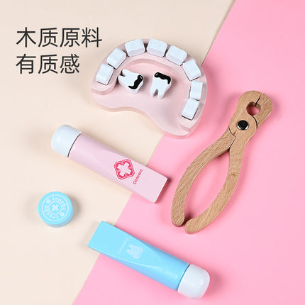 Children's play doctor toy gift kindergarten puzzle set baby stethoscope foreign trade wholesale 3-6 years old