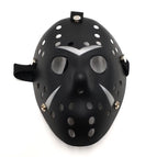 Silver Black Matte Jason Mask