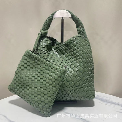 Mini Woven PU Bag / Mini Sac Tressé PU