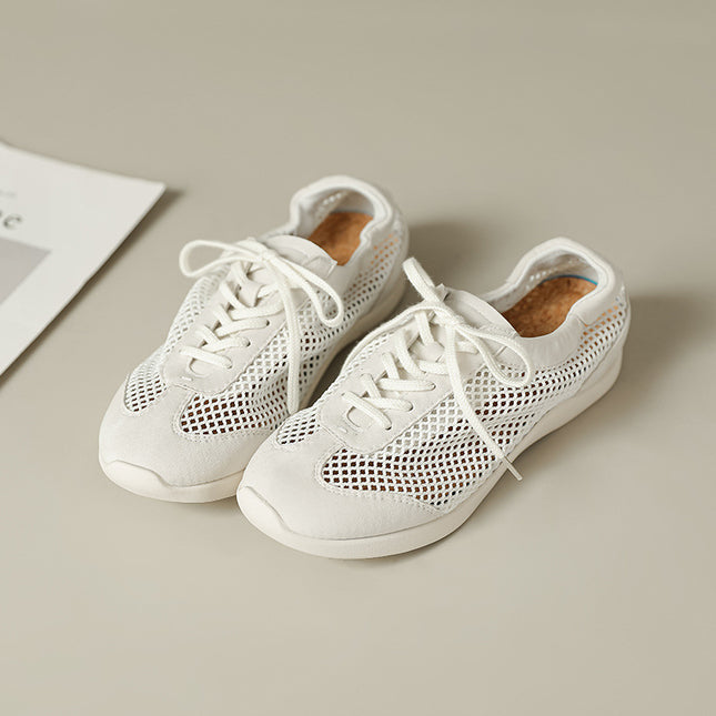 Flat-Soled German Training Shoes for Women 2026 New Summer Mesh Breathable Thin Casual Sports Shoes Lightweight Versatile Forrest Gump Shoes