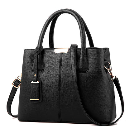 Cross-Border High-End Pebbled Shoulder Bag for Women on Business Trips, European and American Cross-Border Crossbody Bags Wholesale