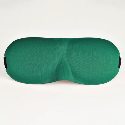 3D Eye Mask Sponge Fabric Light-Blocking Eye Protection Travel Aviation Sleep Unisex Customizable Logo Full Blackout