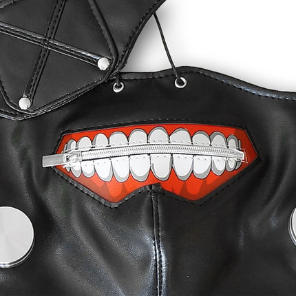 Tokyo Ghoul Mask Wig Kind Jin Muyan Zipper Eye Mask Mask Animation cosplay Mask