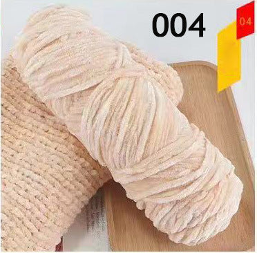 100g Chenille Velvet Thick Yarn Ball for Hats, Scarves, Sweaters, Crochet Shoes, DIY Knitting Materials, Hand Knitting