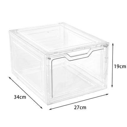 Cross-Border Hot-Selling Blind Box Storage and Display Box for Pop Mart Labubu Toys, Dust-Proof Transparent Figure Display