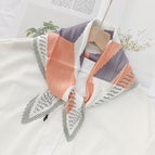 L024-129-01 gray / 70cm wrinkled square towel