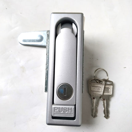 Industrial Cabinet Door Lock, Sturdy Flat Handle Lock, Zinc Alloy Door Lock, Waterproof and Beautiful Flat Lock, Cabinet Lock