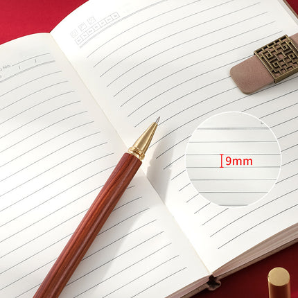 Guochao A5 Notebook Business Notepad 2025 New Student Diary Leather Cover Can Print Logo