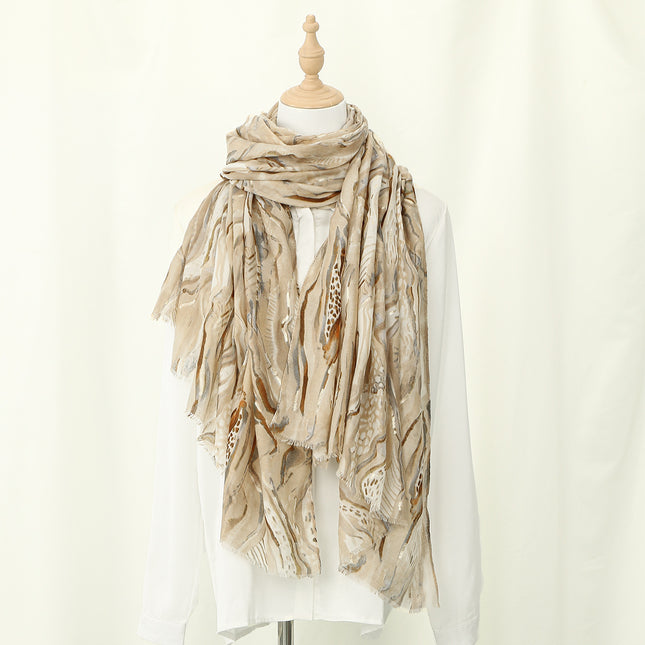New Cross-Border Hot-Selling Ethnic Style Cotton and Linen Versatile Scarf, Desert Photo Shoot Fashion Sun Protection Head Wrap, Beach Towel