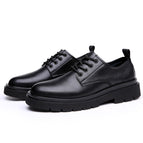 Leather shoes d54 black / 38