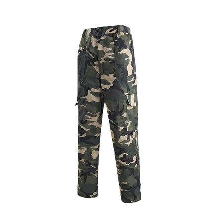 Spring and Autumn Camouflage Clothing Men's Suit Site Wear-resistant Dirty-resistant Labor Protection Work Clothes Auto Repair Machine Repair Welding Suit