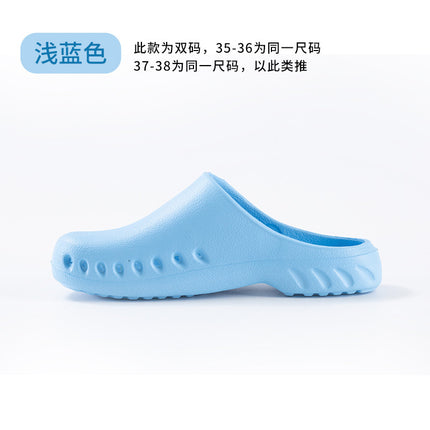 Doctor Operating Room Slippers Hospital Laboratory Icu Nurse Men and Women Waterproof Protective Toe Non-Slip Surgical Shoes