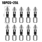 Anti-slip bit 25l ten pack