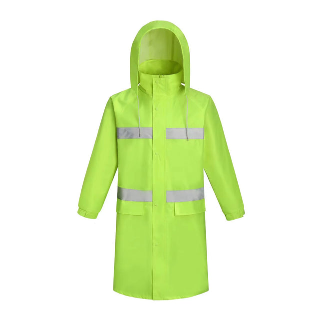 Wholesale adult full-body rainstorm long raincoat electric car labor protection raincoat coat flood control rescue conjoined raincoat