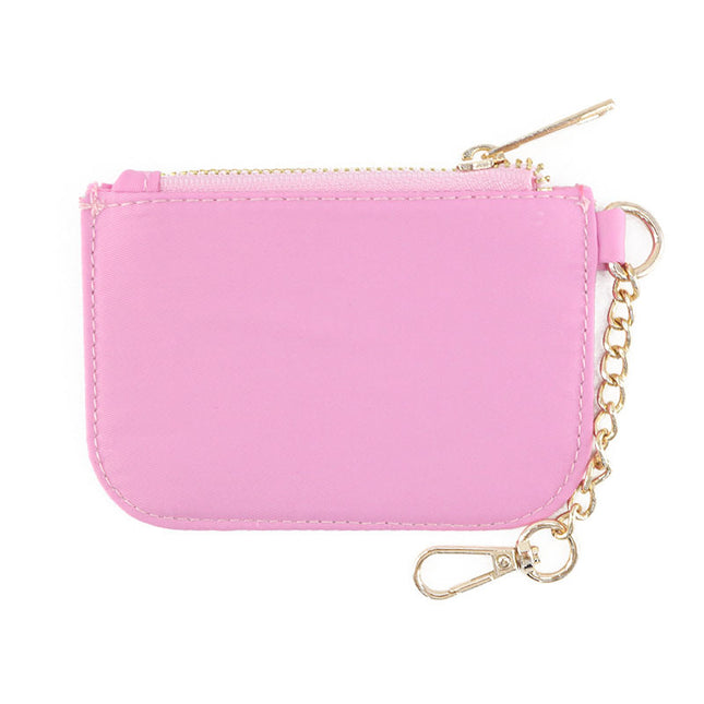 Portable Nylon Wallet Mini Change Storage Bag Multifunctional Bank Card Fashion Wristlet Macaron Coin Wallet