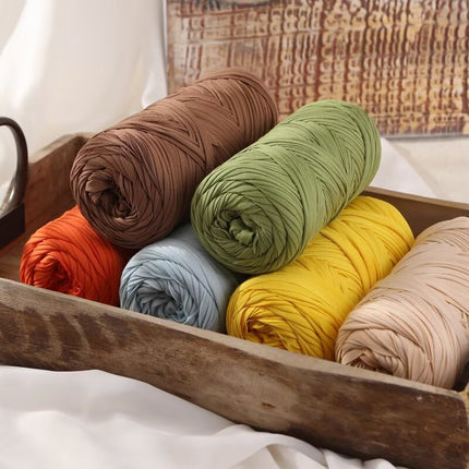 400g Super Thick Large Ball of Cloth Thread Wool Ball DIY Hand-Knitted Bag Thick Wool Floor Mat Blanket Material