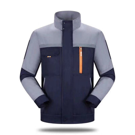 Spring, Autumn and Winter Seasons Long-sleeved Work Clothes suit Dirt-resistant Wear-resistant Work Clothes Factory Clothes Auto Repair Work Clothes Labor Insurance Clothes