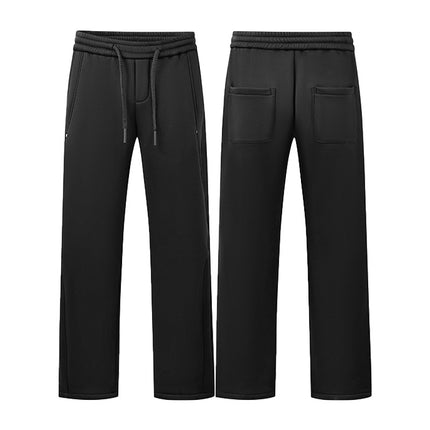 LKTM Men's Wear# American Style Tide Nail Design Sense Wei Pants Men's Heavy Loose Dosing Sense Straight Casual Long Pants