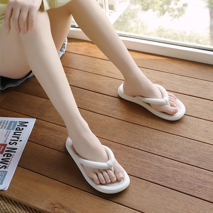 2023Ins New Eva Flip-Flops for Women, Summer Home Bathroom Non-Slip Soft-Soled Anti-Odor Flip-Flops