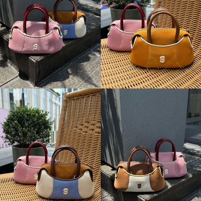 Kunogigi Gu Liangjiji New Baseball Boston Bag Mini Original Design Handbag Women's Crossbody Bag