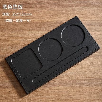 High-End Leather Hotel A4 Writing Board with Magnetic Buckle, Leather Coaster, Folder, Signing Document Board, Can Be Printed with Logo