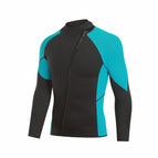 Lake blue top / S