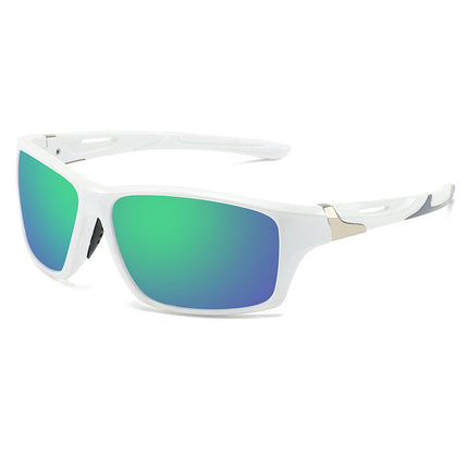 New Cross-border New Sports Sunglasses Men's Outdoor Riding Driving Glasses Fashion Colorful Polarized Sunglasses Women