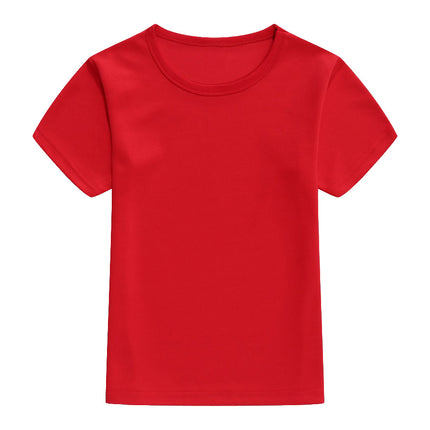 Summer Kindergarten Class Uniform Printed Primary School Student Summer Camp Quick-Drying T-Shirt Children's Day Advertising Shirt Kidsren's T-Shirt Customization