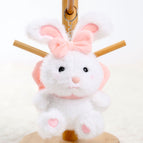 About 13cm/0.05kg / Bow rabbit-white
