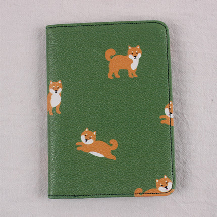 Small Fresh Passport Bag Pu Pickup Bag Document Bag Portable Travel Ticket Holder Cute Short Card Holder